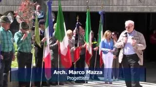 Dongo: Inaugurazione Parcheggio progetto "Fine della Guerra" - Lago di Como