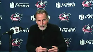 John Tortorella Reviews Patrik Laine Blue Jackets Debut: "He Can Pass the Puck. He's Not Afraid"