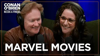 Julia Louis-Dreyfus Gives Conan Advice On How To Get Into The MCU | Conan O'Brien Needs A Friend