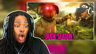 Will&Nakina Reacts | THE MOST DISTURBING GAME OF THE YEAR|Duck Season (Canon ENDING) By CoryxKenshin