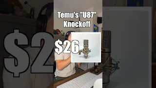 $26 “U87” Knockoff Microphone vs. Shure SM7B #microphones #cheapgear #recordingstudio #recordinggear