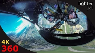 360° cockpit view | - Vampire Jet Fighter Aerobatics