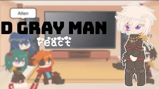 D gray man react to // gacha club // Nea-chan