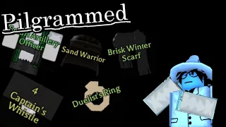 ALL NEW ITEMS AND HOW TO GET THEM - roblox PIlgrammed