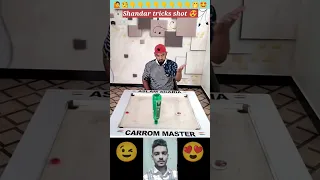 Shandar shot tricks 😱🤭 of carrom board 😍 #shandar #tricks #of #india #carrom #king #shots