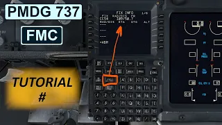 PMDG 737 FMC Tutorial | Learn How To Use The Fix Function Easily [1080HD]