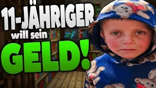 11-JÄHRIGER will sein GELD !! - TEAMSPEAK AUSRASTER