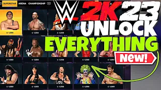 WWE 2K23 | How To Unlock Everything! (All Unlockables)