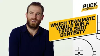 Which Teammate would win a Trick Shot contest? | Puck Personality
