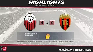 HIGHLIGHTS | Shkëndija vs Vardar  4-0 (agg. 5-1)  | CUP quarter finals 2nd LEG