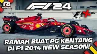 GUA MAININ F1 MUSIM 2024 DI GAME F1 2014!😍- F1 2014 Mod 2024 Season (PC) Indonesia
