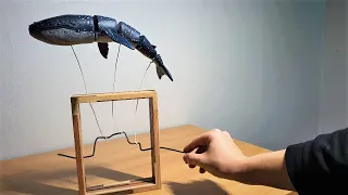 [3d pen] Making whale automata