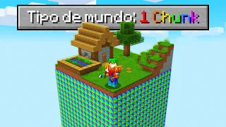 ZERANDO O MINECRAFT EM UMA CHUNK DE MINÉRIO SECRETO