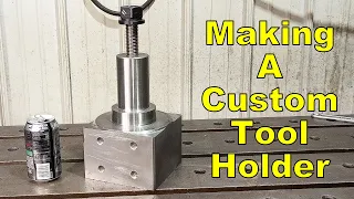 Making a New Tool holder For The Vertical Shaper - Shop Made Tool - Manual Machining