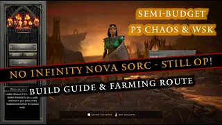 Farm ANY Area in the Game! Nova Sorc Build Guide, Alternate Gear and My Farming Route! D2R