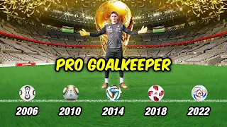 PRO GOALKEEPER vs EVERY WORLD CUP BALL