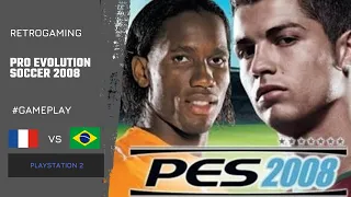 Retro : Pro Evolution Soccer 2008 - GamePlay PS2