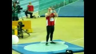 Kim Christensen - foul 2. World Indoor  Championships 2012