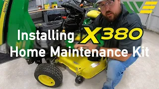 How to Install John Deere X380 Home Maintenance Kit | Oil, Fuel Filter, Air Filter, Spark Plugs