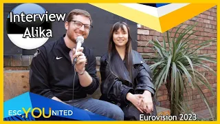 Eurovision 2023 | ESCUnited Interview with Alika (Estonia)