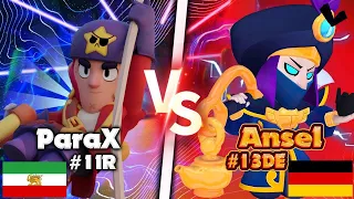 ParaX vs Ansel in brawl stars😱