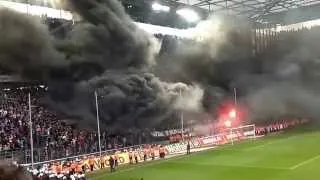 05.05.2012 1.FC Köln - FC Bayern 1:4 Pyro Rauchbomben Platzsturm AbstiegAbstieg