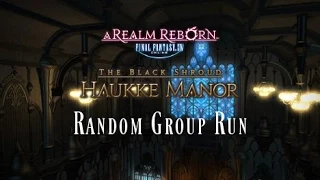 FFXIV - Haukke Manor Dungeon - Holy Disciple Healing on PS4