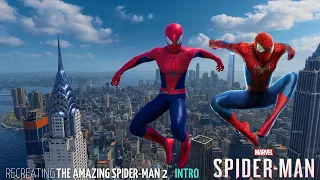 The Amazing Spider-Man 2 Intro Scene Recreating in Spider-Man: Remastered