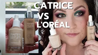 Catrice VS L'Oreal I Tinted serum I #catrice #loreal #giusirisponde