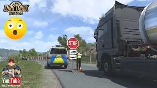 [ETS2 v1.49] Echte Polizeikontrollen !!! RPM 1:1 Map *ich flipp aus* 😯