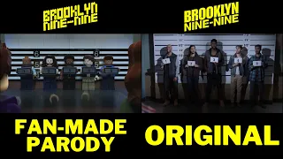 I Want It That Way in LEGO from Brooklyn Nine-Nine Side-By-Side Comparison