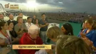 I più bei momenti della Giornata Mondiale della Gioventù di Madrid 2011