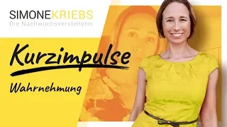 Wahrnehmung: Warum jeder Mensch seine eigene Wahrheit erzeugt | Simone Kriebs