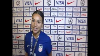 Postgame reaction from Sophia Smith after USWNT's win over Canada in SheBelieves Cup Final