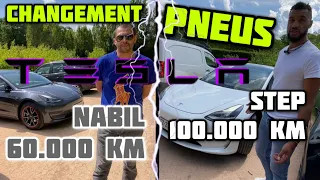 TESLA 🇺🇸 100.000 km pneus MICHELIN Model 3 ✅ (durée de vie pneumatique voiture électrique)