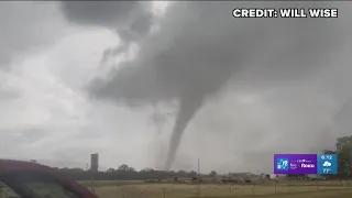 WATCH: Confirmed tornado touches down in Hopkins County