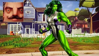 Hello Neighbor - My New Neighbor She Hulk Act 3 Gameplay Walkthrough