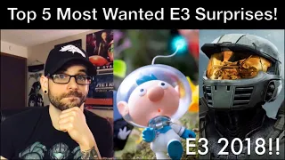 E3 2018 - Top 5 Most Wanted SURPRISE Games! - Ro2R