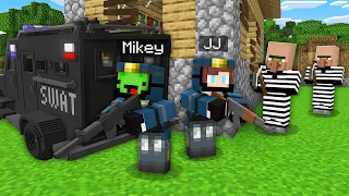 How Mikey & JJ Became FBI in Minecraft Challenge (Maizen Mazien Mizen)
