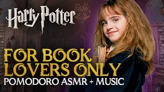 Harry Potter STUDY SESSION: BOOK HAVEN Pomodoro + ASMR + Music | Hogwarts Timer Focus & Productivity