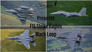 F15 Strike Eagle 48th Fighter Wing Mach Loop