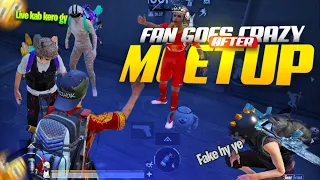 Fan goes crazy after meetup😍 | full gameplay | FalinStar Gaming | PUBG MOBILE