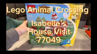 Lego Animal Crossing | Isabelle's House Visit | 77049 | PART 1