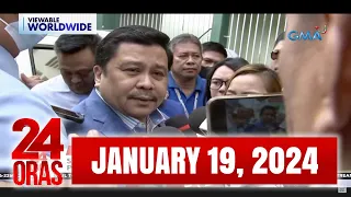 24 Oras Express: January 19, 2024 [HD]