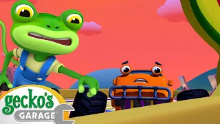 Monster Truck Light Repair | Gecko the Mechanic | Vehicle Repair Cartoons | Buses, Trucks and Cars