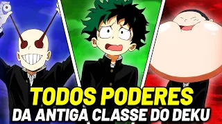 ENTENDA CADA INDIVIDUALIDADE DA ANTIGA CLASSE DO MIDORIYA DE BOKU NO HERO | MY HERO ACADEMIA