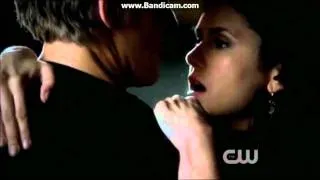 The Vampire Diaries - Stefan And Elena drunk scene (Smells like Teen Spirit) 03x06