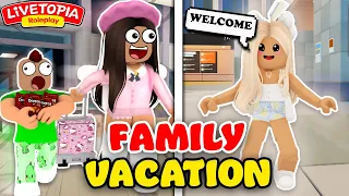 FAMILY VACATION in Livetopia roblox!