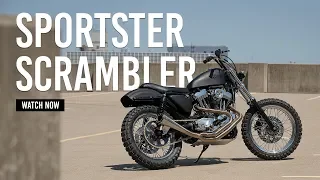 TC Bros. Sportster Scrambler Build