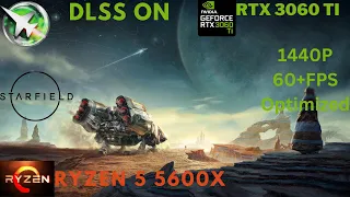 Starfield RTX 3060 TI Ryzen 5 5600X DLSS MOD